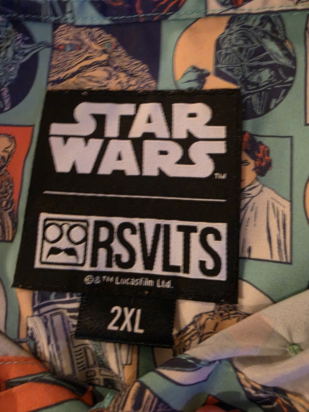 RSVLTS Short-Sleeve Button-Up Shirt Star Wars - Picture 5 of 5